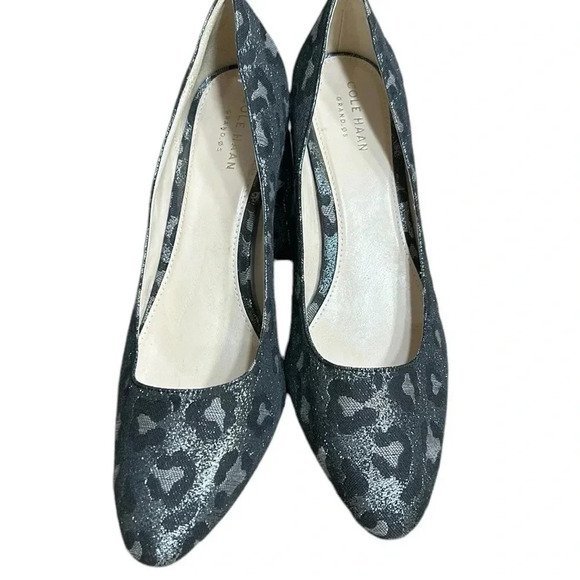 Cole Haan shoes women  8B zerogrande Alanna metallic animal print,Chunky block - Picture 3 of 15